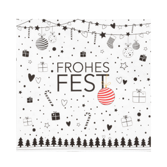 Serviette Frohes Fest