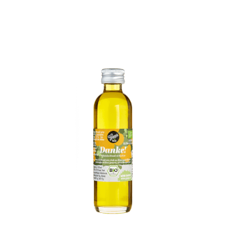 Bio Olivenöl mit Basilikum 