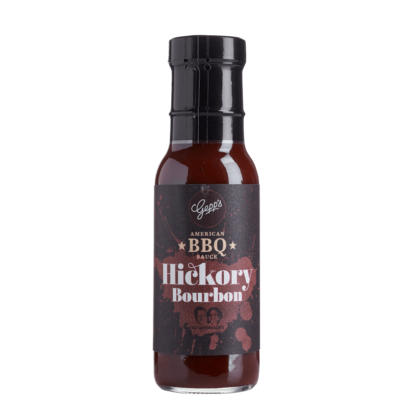BBQ Hickory Bourbon Sauce - BBQ-Hickory-Sauce - Hickory Smoked BBQ Sauce - BBQ-Sauce