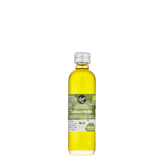 Bio Olivenöl nativ extra mit Lorbeer Pfeffer