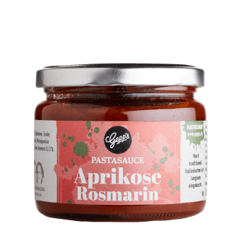 Pastasauce Aprikose & Rosmarin