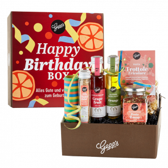 Geschenkbox Happy Birthday