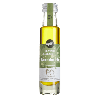 Olivenöl nativ extra mit Knoblauch