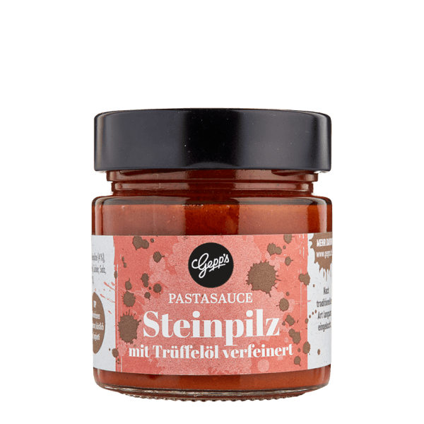 Pastasauce-Steinpilz-Trüffelöl-1