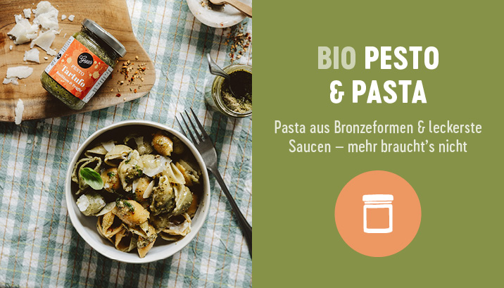 Bio Pesto & Pasta bei Gepp's